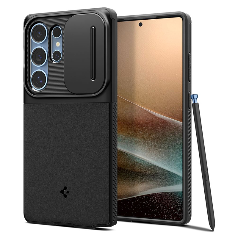 HUSA PROTECTIE SILICON SAMSUNG S25 ULTRA - NEGRU