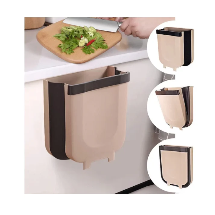 Cos gunoi suspendat pliabil multifunctional, 28x25 cm