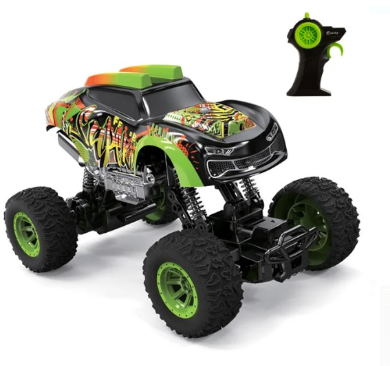 Vehicul Stunt cu Telecomanda Amortizoare Mari & Lumina 2.4Ghz