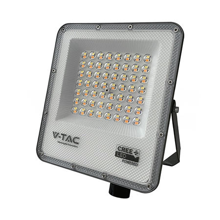 REFLECTOR LED SMD 50W 3IN1 IP65 CIP CREE- NEGRU/GRI
