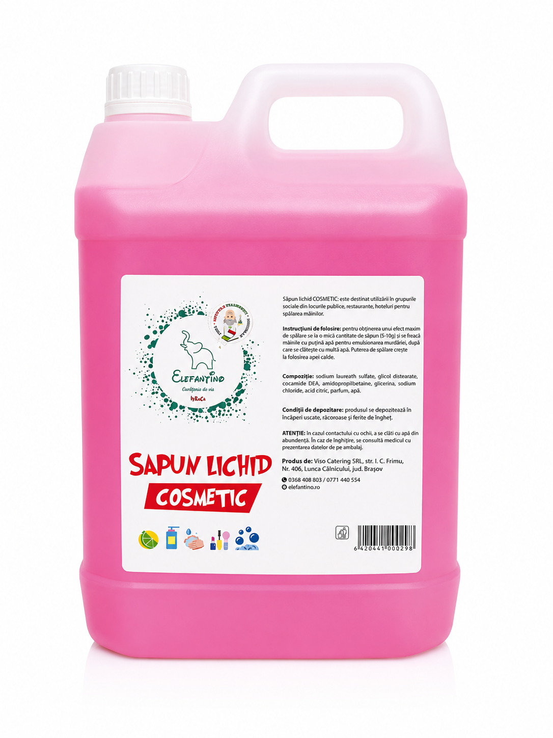 Sapun Lichid Cosmetic Elefantino 5L